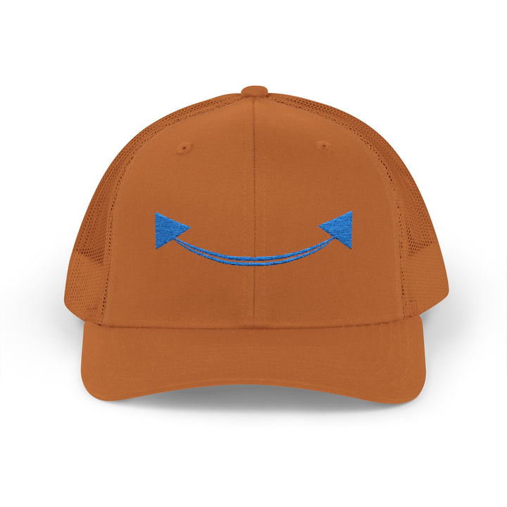 Smile Pocket Embroidered Trucker Hat