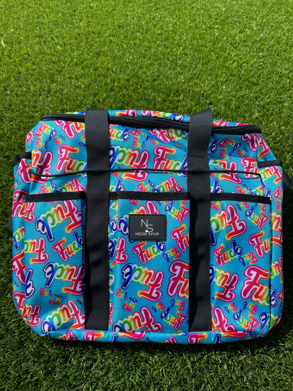 Fook Premium Grooming & Med Bag Neon Spur