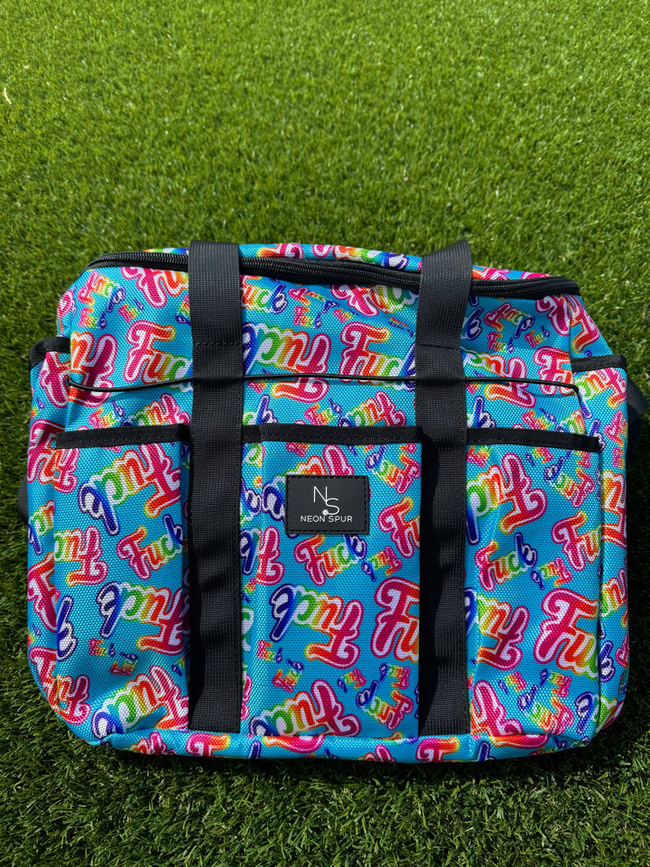 Fook Premium Grooming & Med Bag Neon Spur