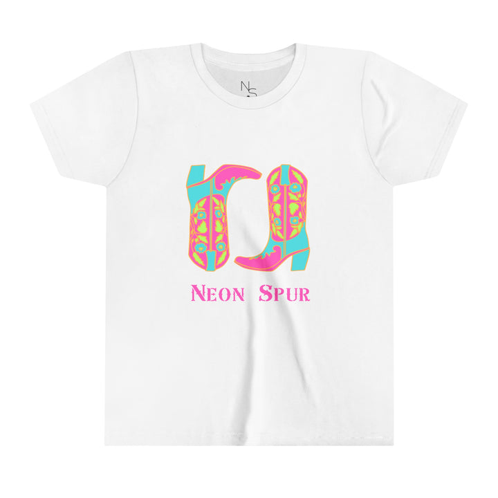 Neon Boots Girls Short Sleeve Tee