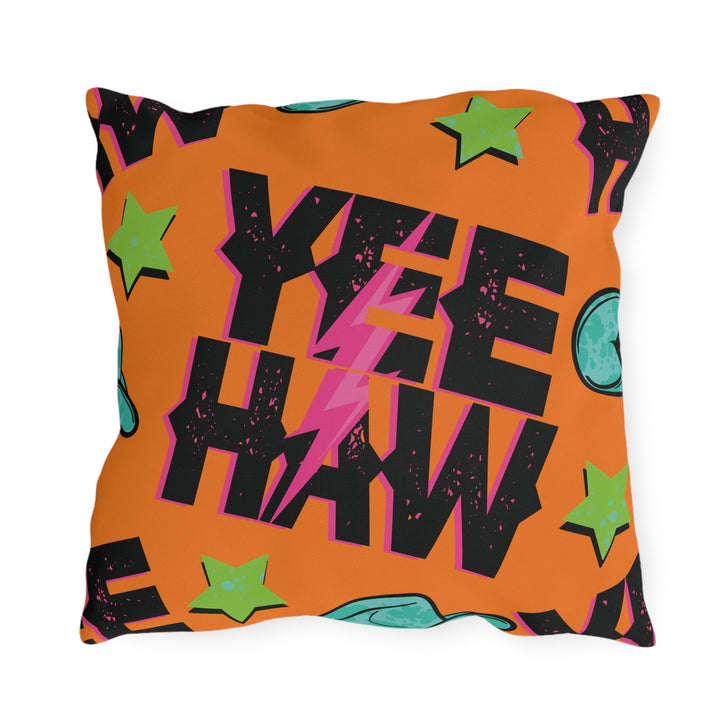Yee Haw Outdoor Pillow
