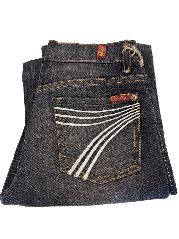 7 For All Mankind Dojo Jeans -Blackwash