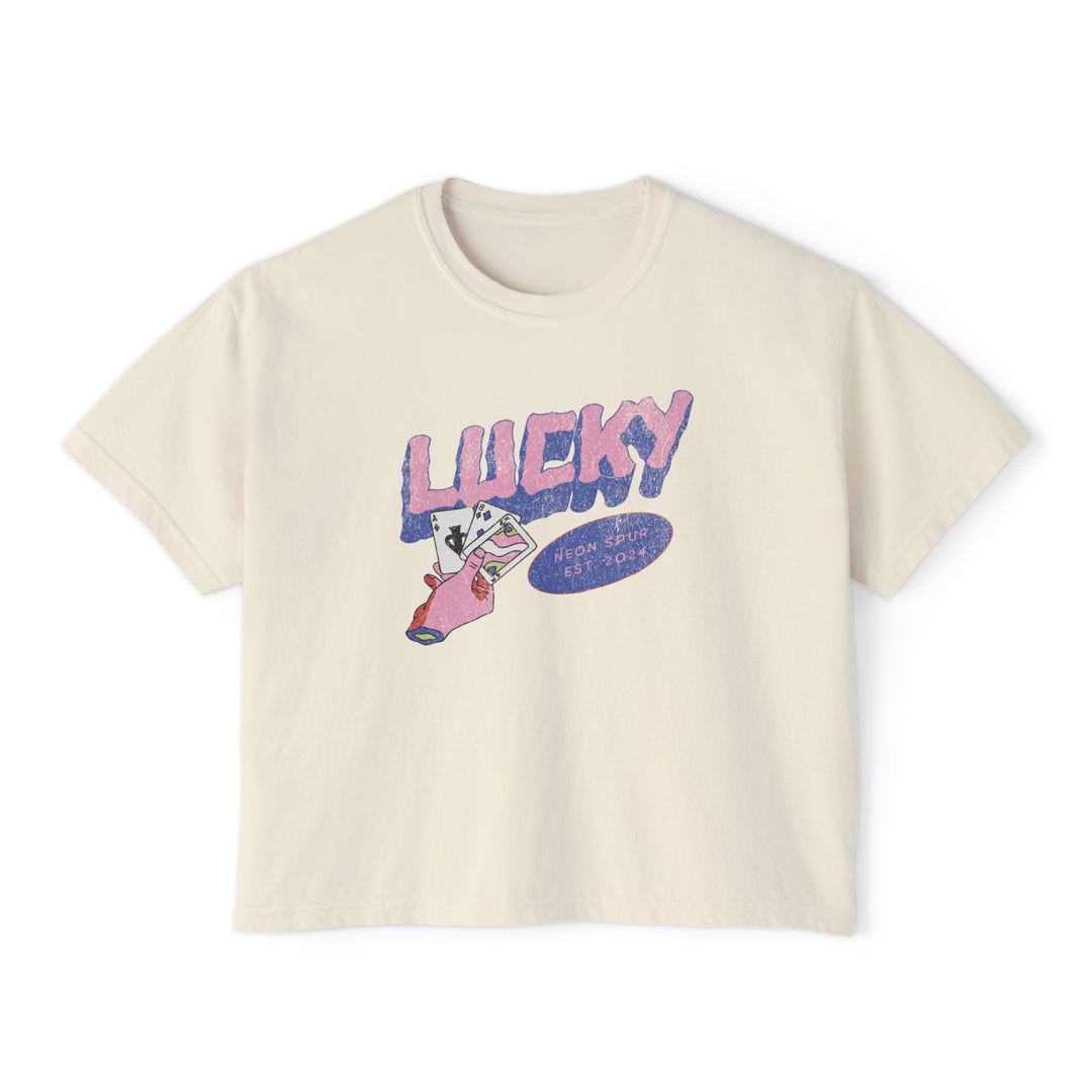 Lucky Cards Boxy Tee