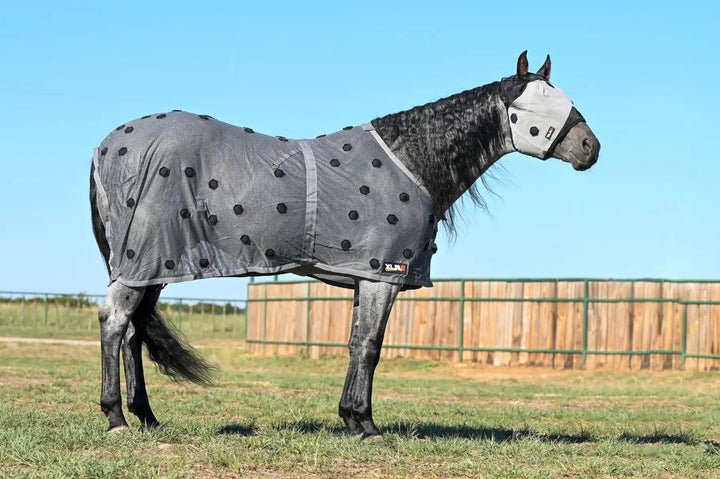 XLR8 Velocity Therapeutic Horse Sheet - Velocity Sheet - Gray XLR8 Equine