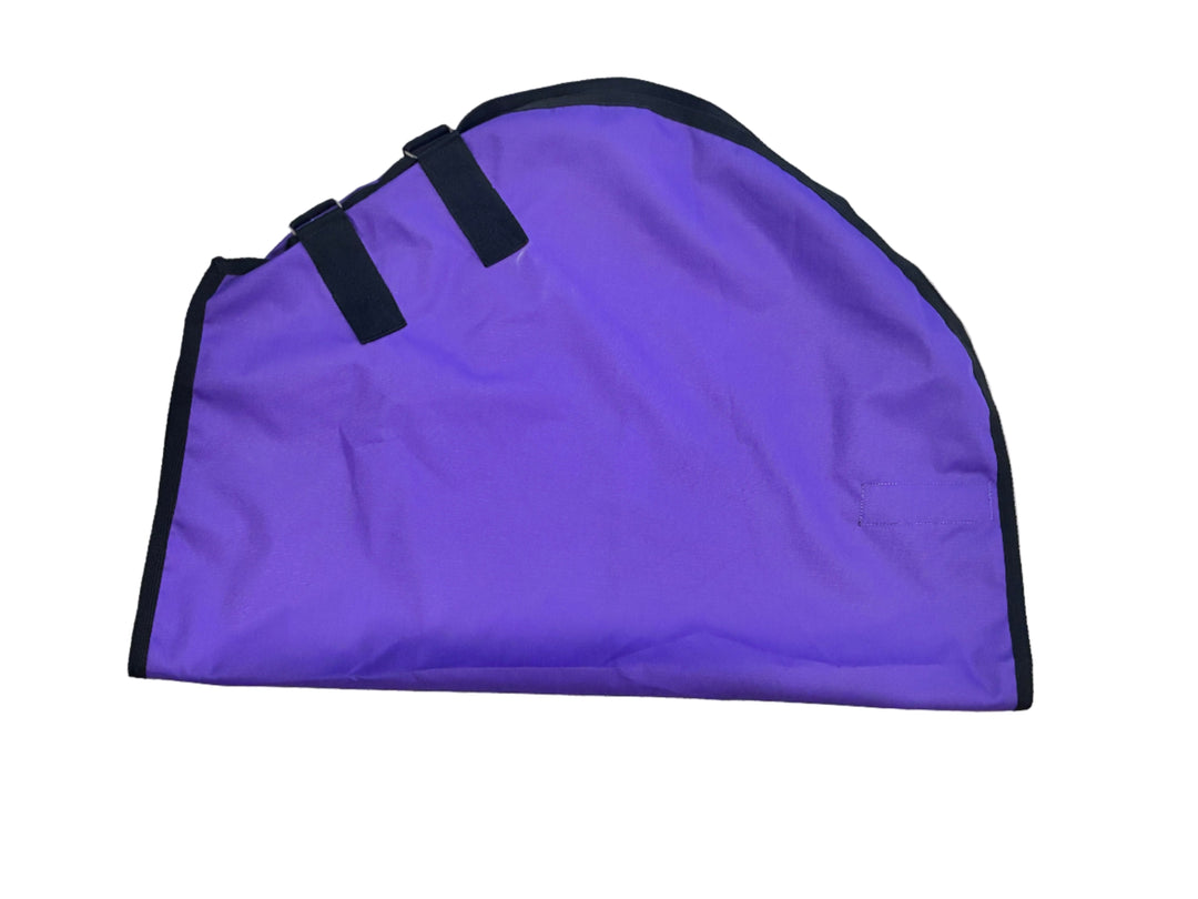 Solid Purple Winter Horse Blanket w/ Removable Neck Cover *Sample Sale*