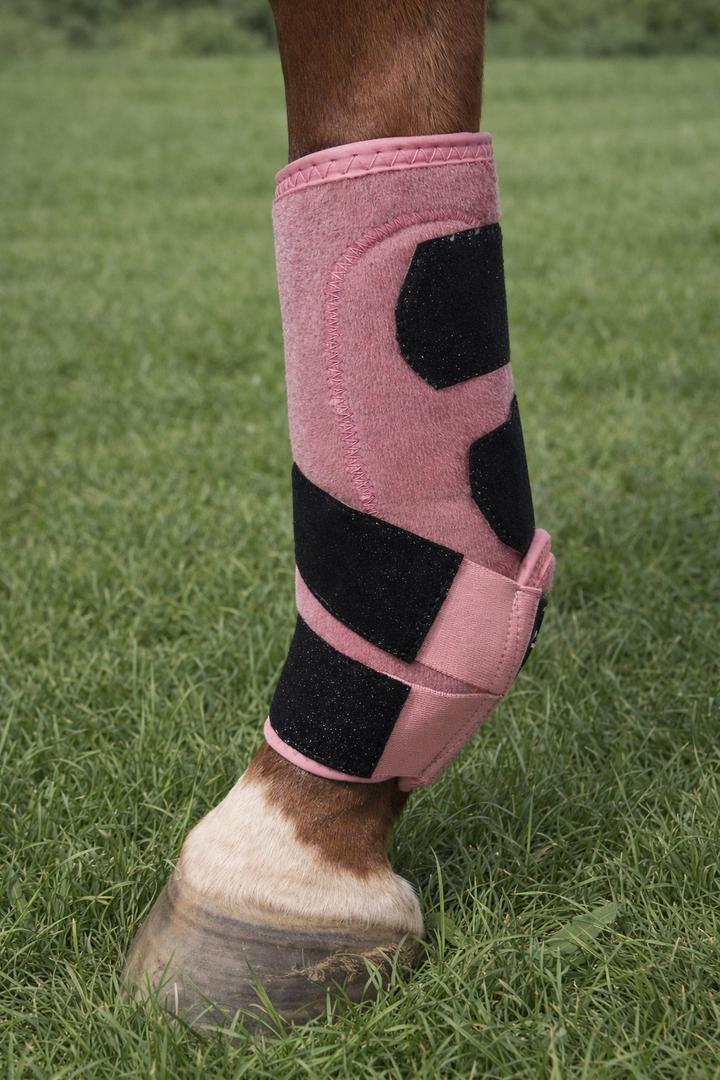 Barbie Black Glitter Strap Ultra Protection Splint Boots - 2Pack