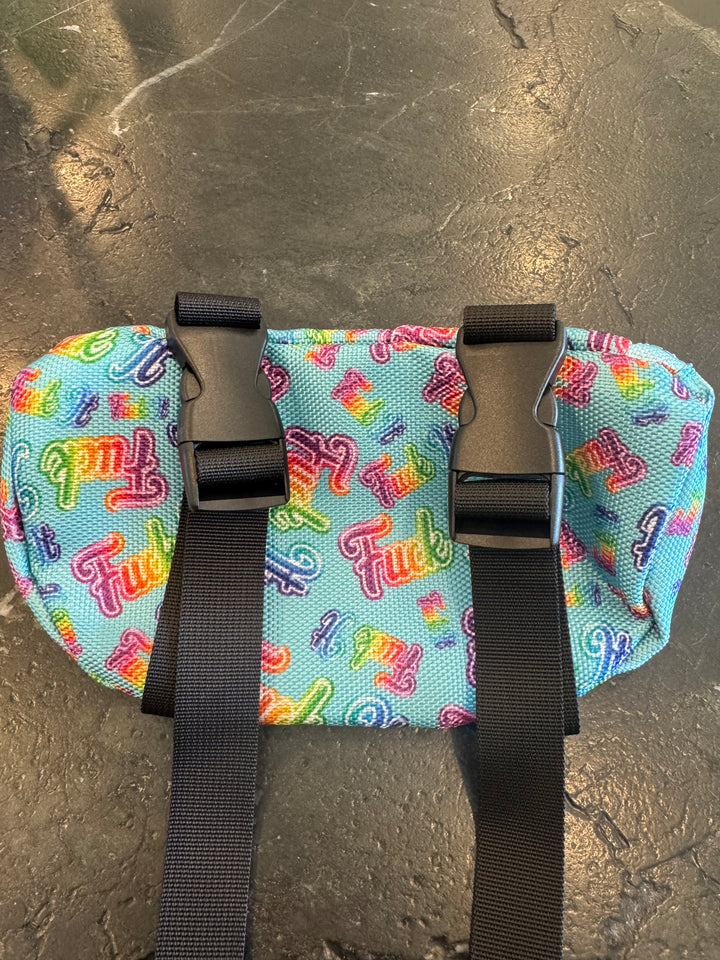 Fook It Saddle Pouch Bag