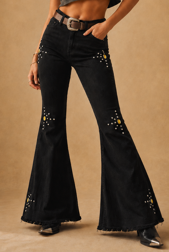 Desert Halo Bell Bottom Jeans GJG DENIM