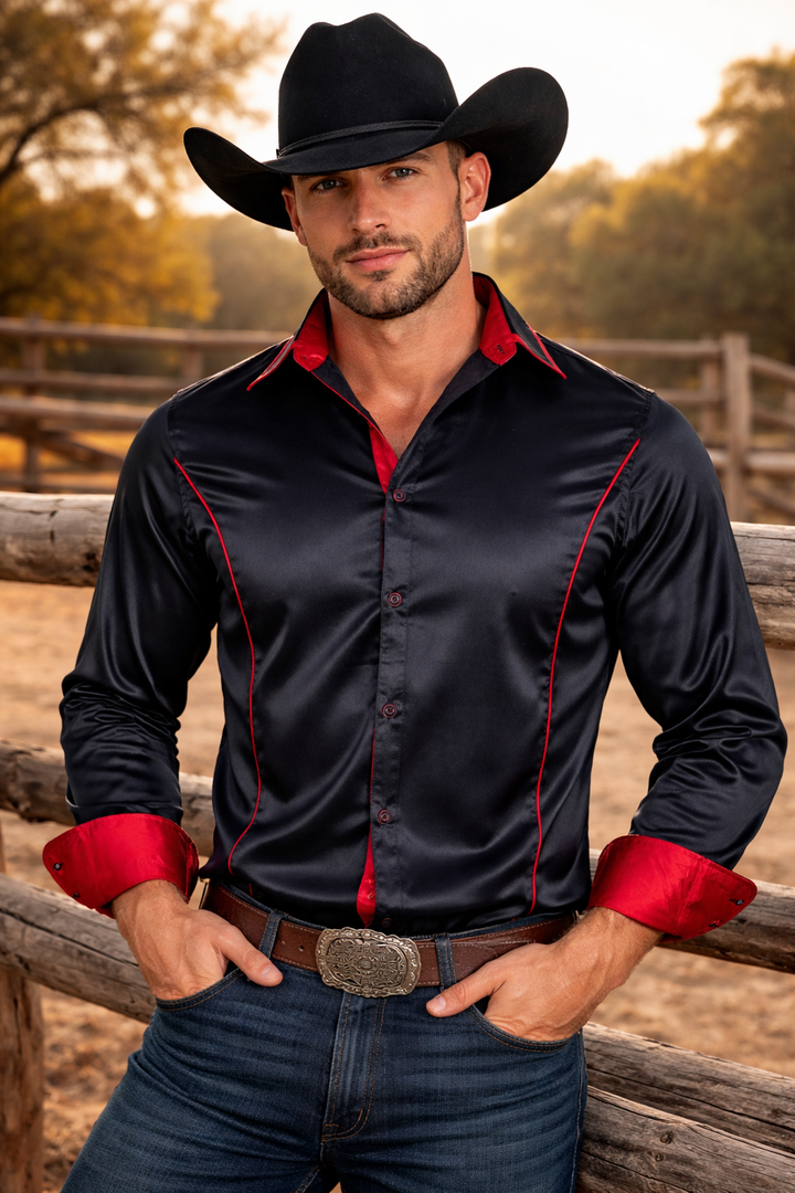 Still Of The Night Mens Button Down Shirt