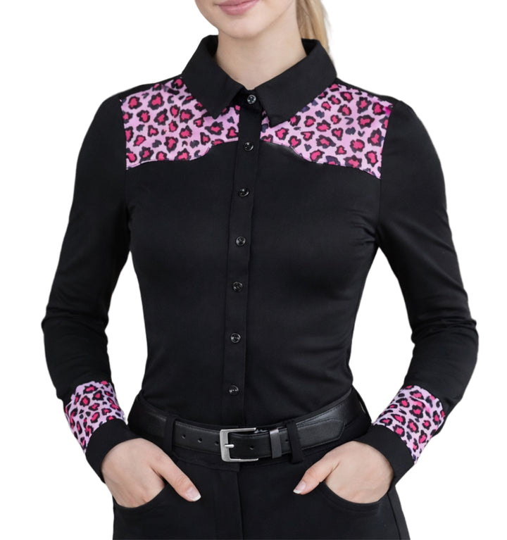 Cheetah Snap Schooling Shirt