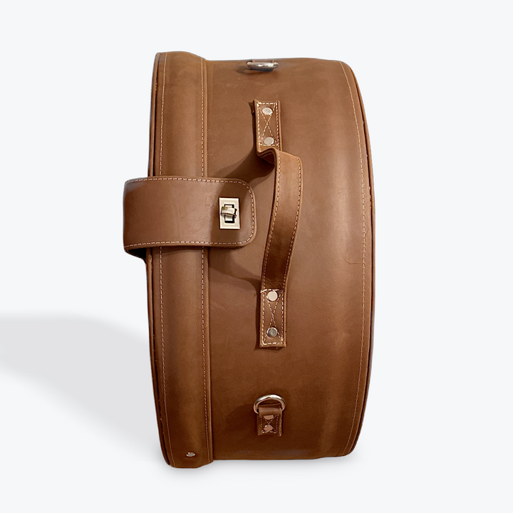 HANDMADE LEATHER HAT TRAVEL CASE AND STORAGE BOX The Hip Hat