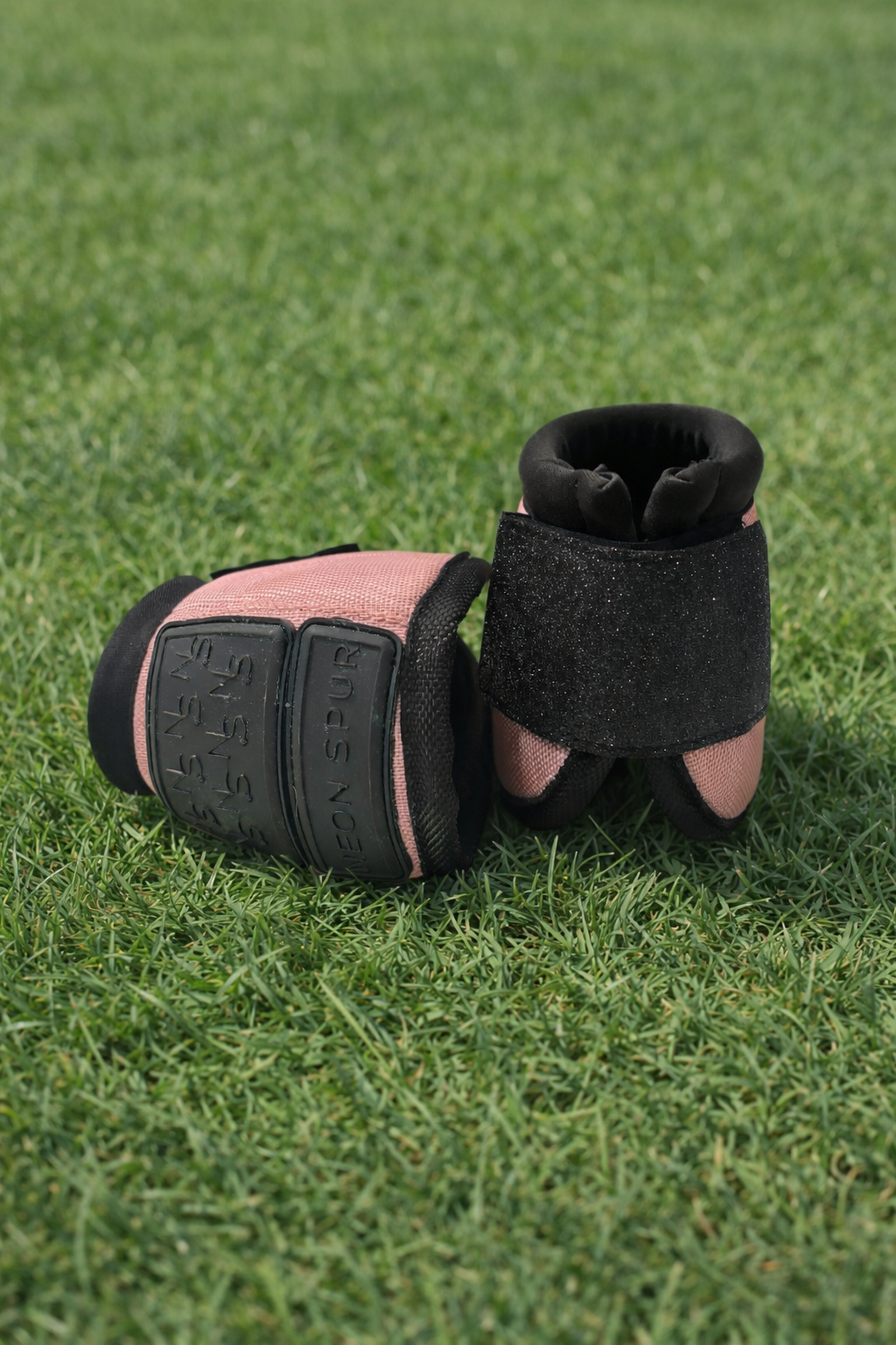 Barbie Black Glitter Strap Ultra Protection Bell Boots - 2 Pack