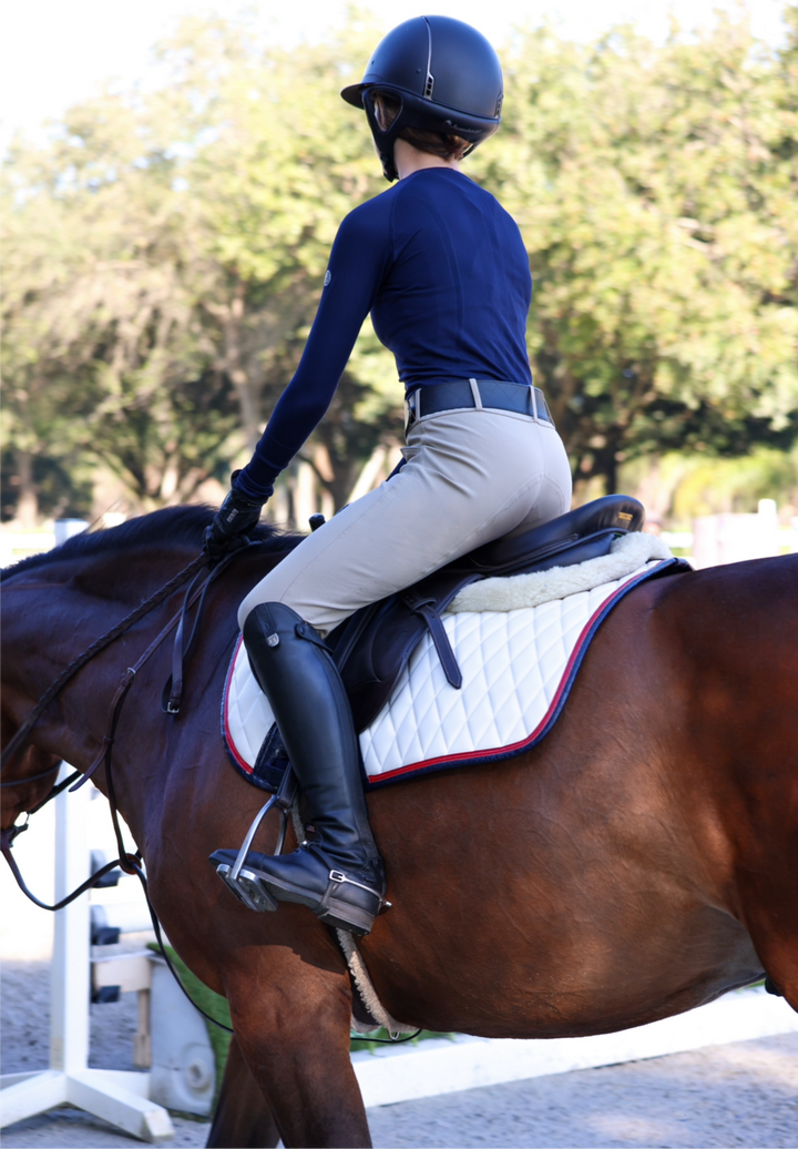 Saddle Pad | White San Eligius