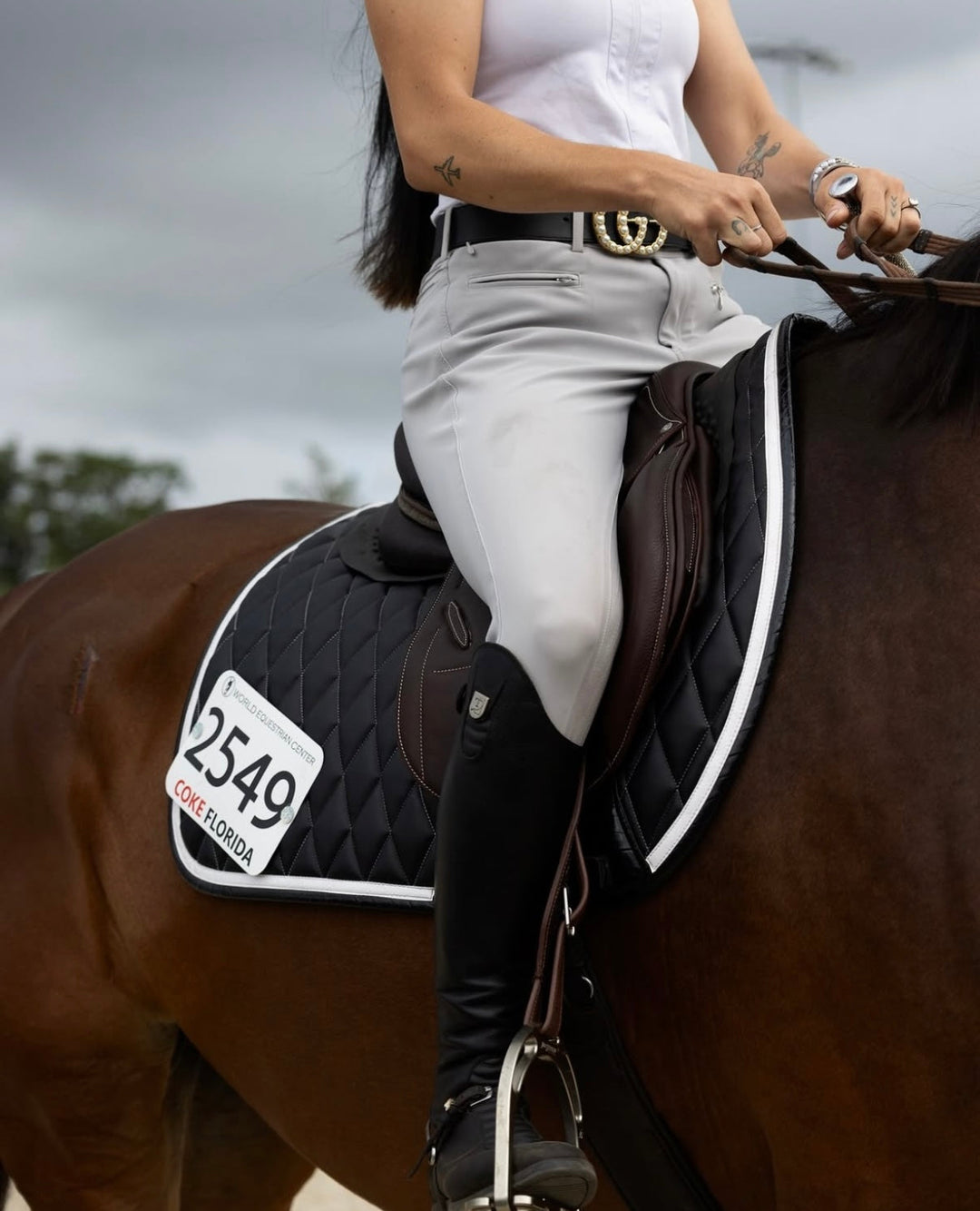 Saddle Pad | Black San Eligius