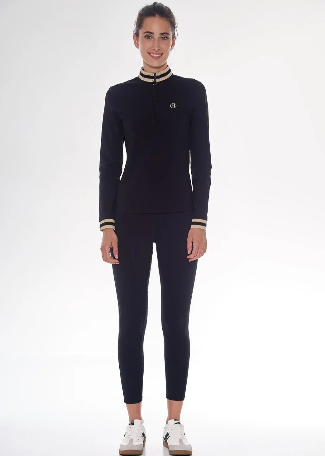 Alpha Quarter Zip Riding Shirt – Neon Spur