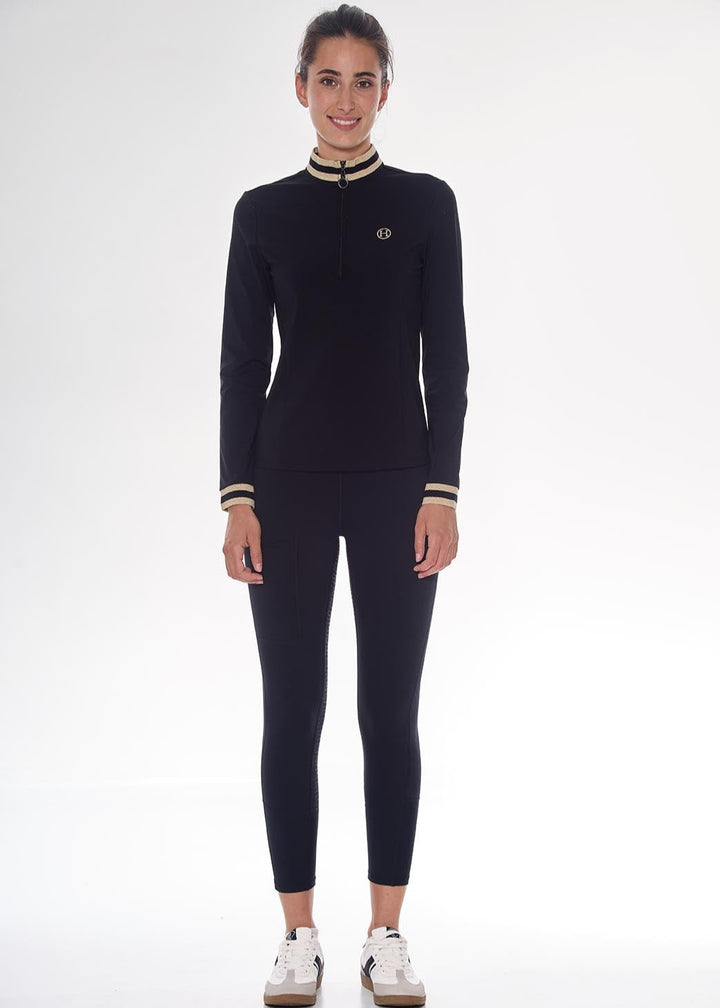 Alpha Quarter Zip Riding Shirt