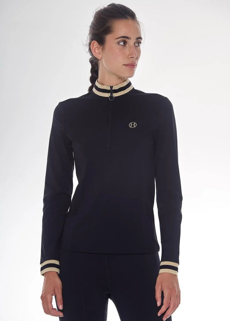 Alpha Quarter Zip Riding Shirt – Neon Spur