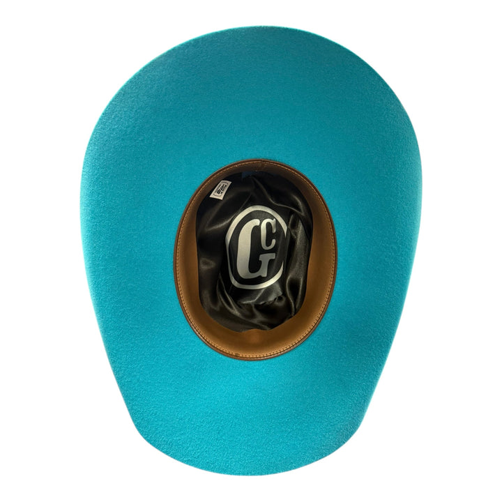American Turquoise 5X Wool Cowboy Hat