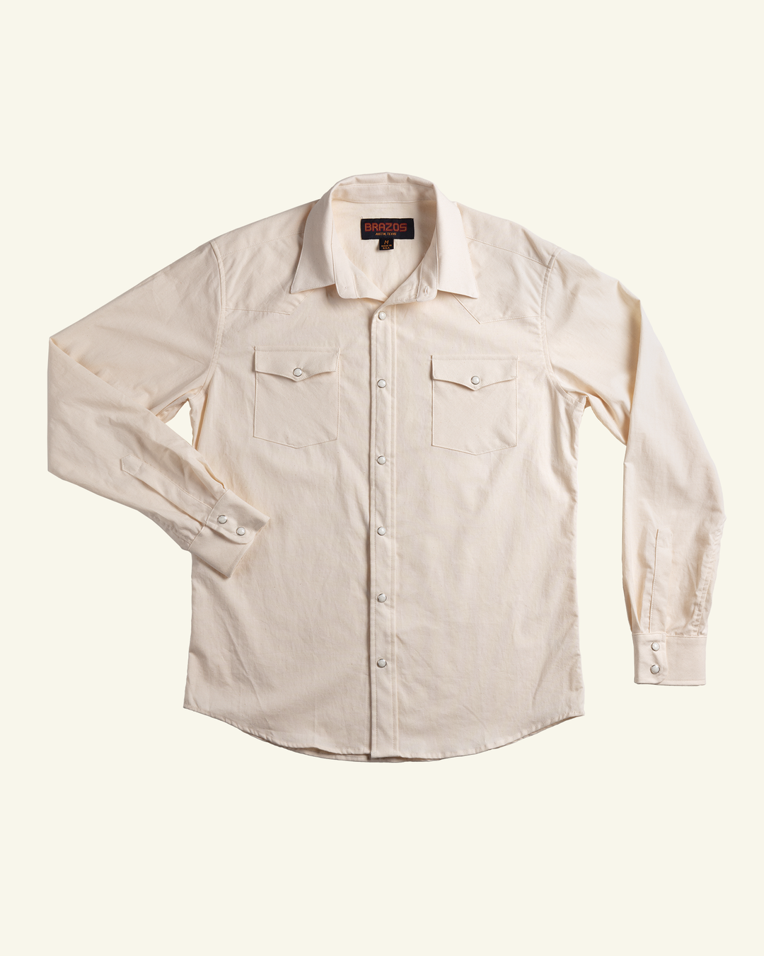 Alamo Men’s Cotton Pearl Snap Shirt