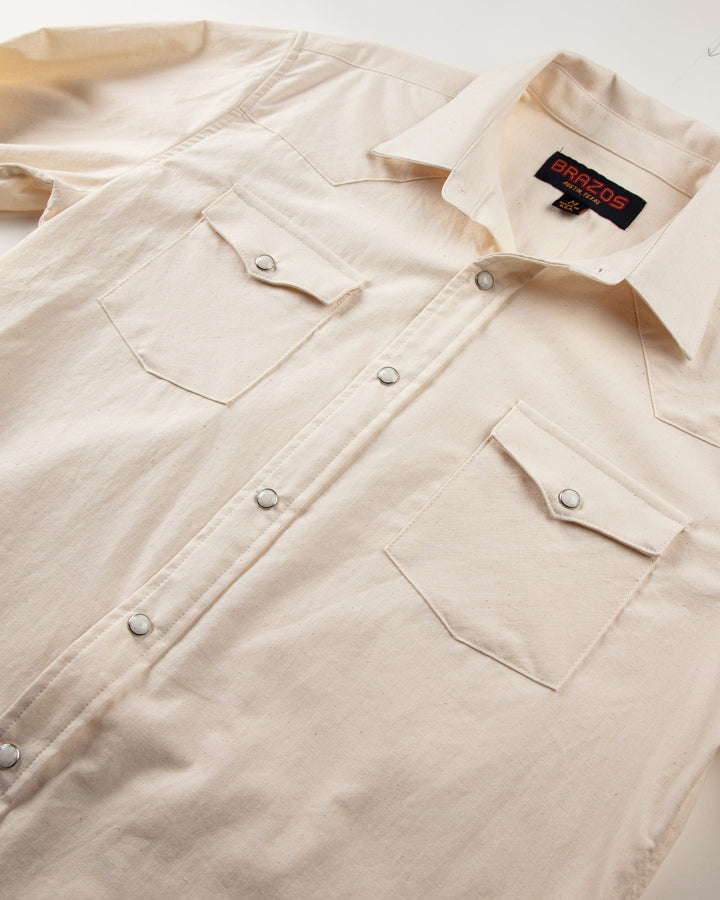 Alamo Men’s Cotton Pearl Snap Shirt