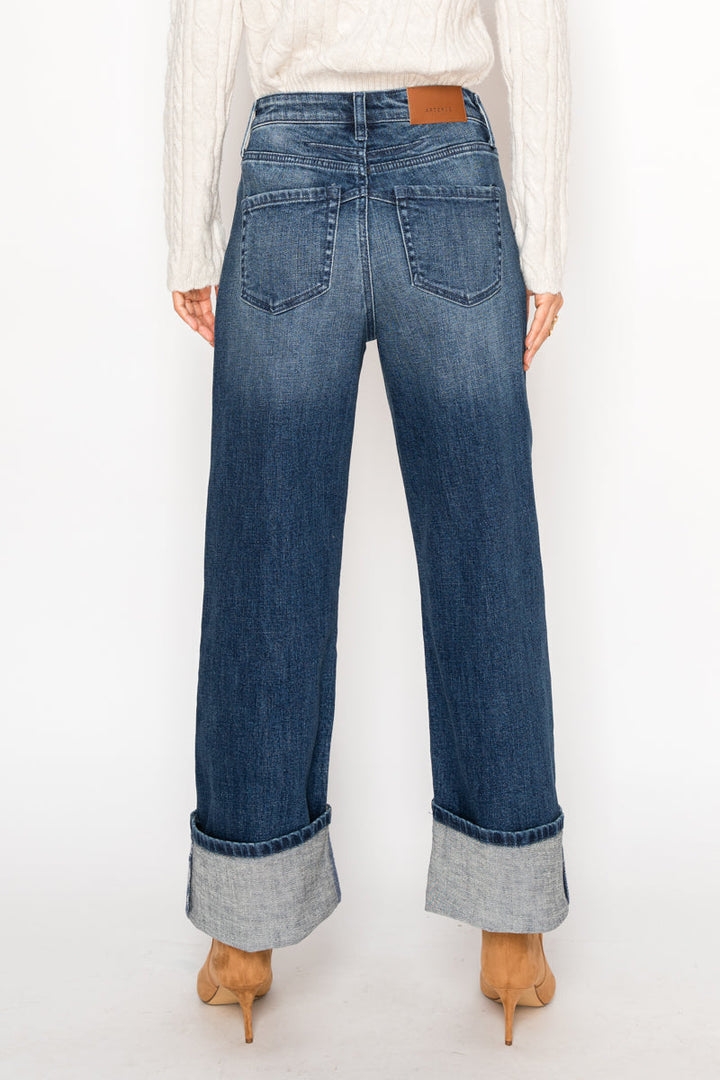 Tummy Control High Rise A-wide Jeans Artemis Vintage