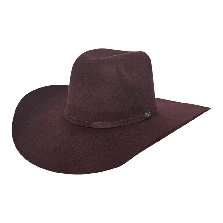 Big Sky 5X Wool Cowboy Hat -Black Cherry