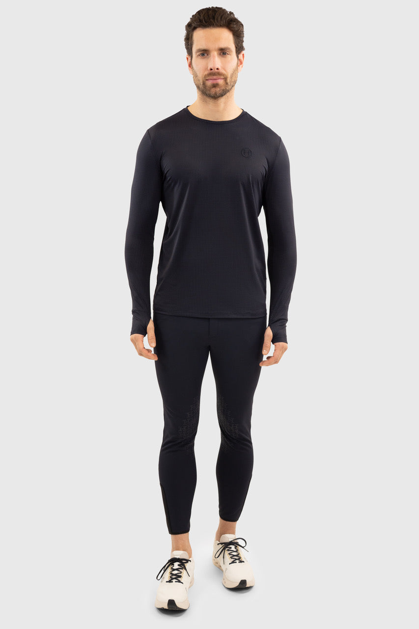 Harcour Bluveo Mens Long Sleeve Crew Neck Shirt