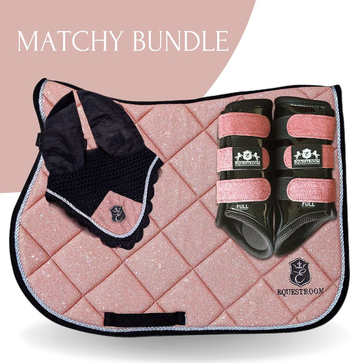 Equestroom Rose Quartz Saddle Pad Set Equestroom