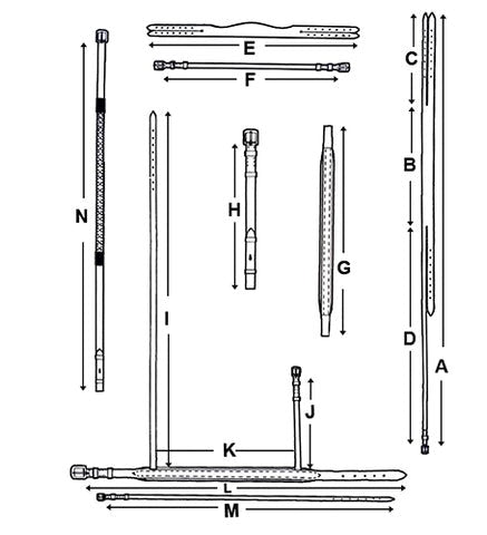 Shadow Creek Padded Flash Bridle