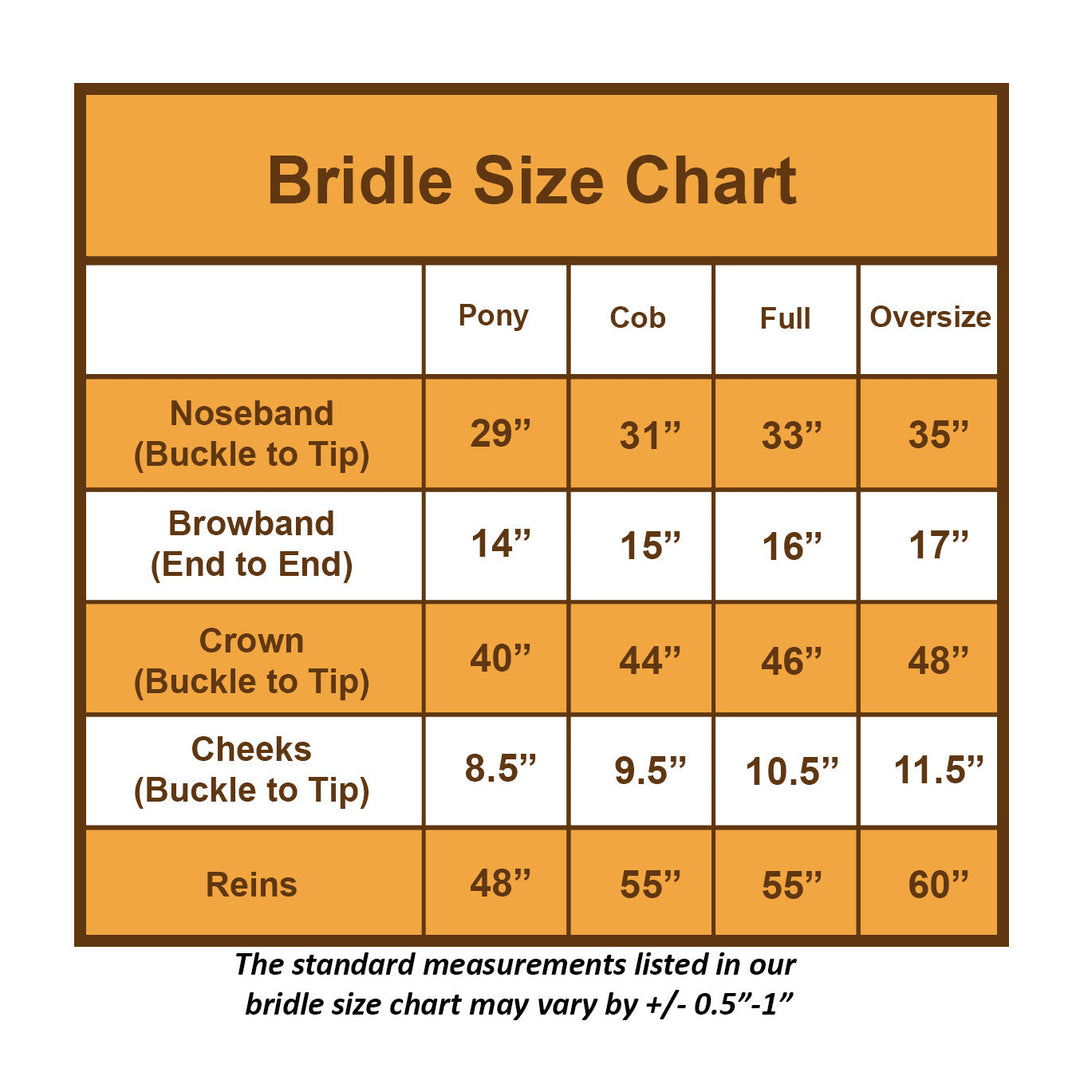 St. Andrews Square Raised Hunter Bridle