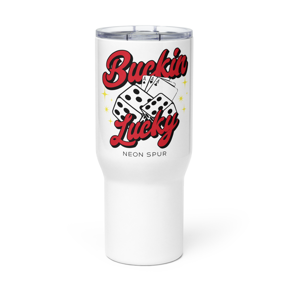 Buckin Lucky Travel Mug