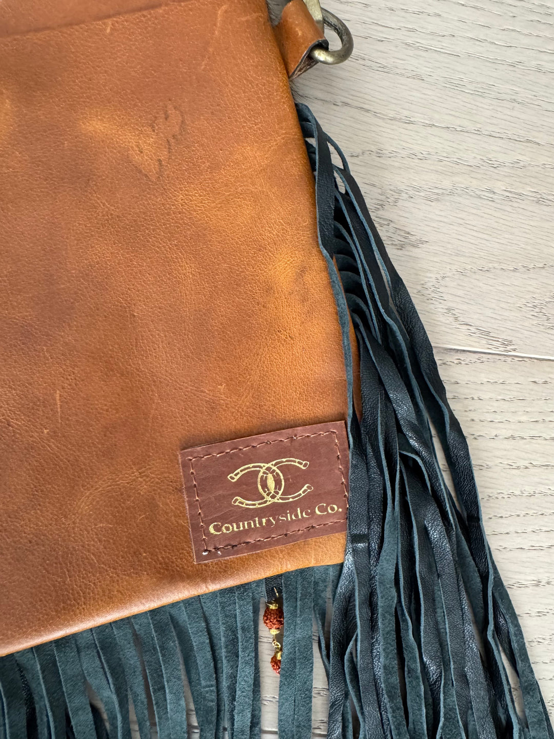 Howdy Tooled Leather Handbag