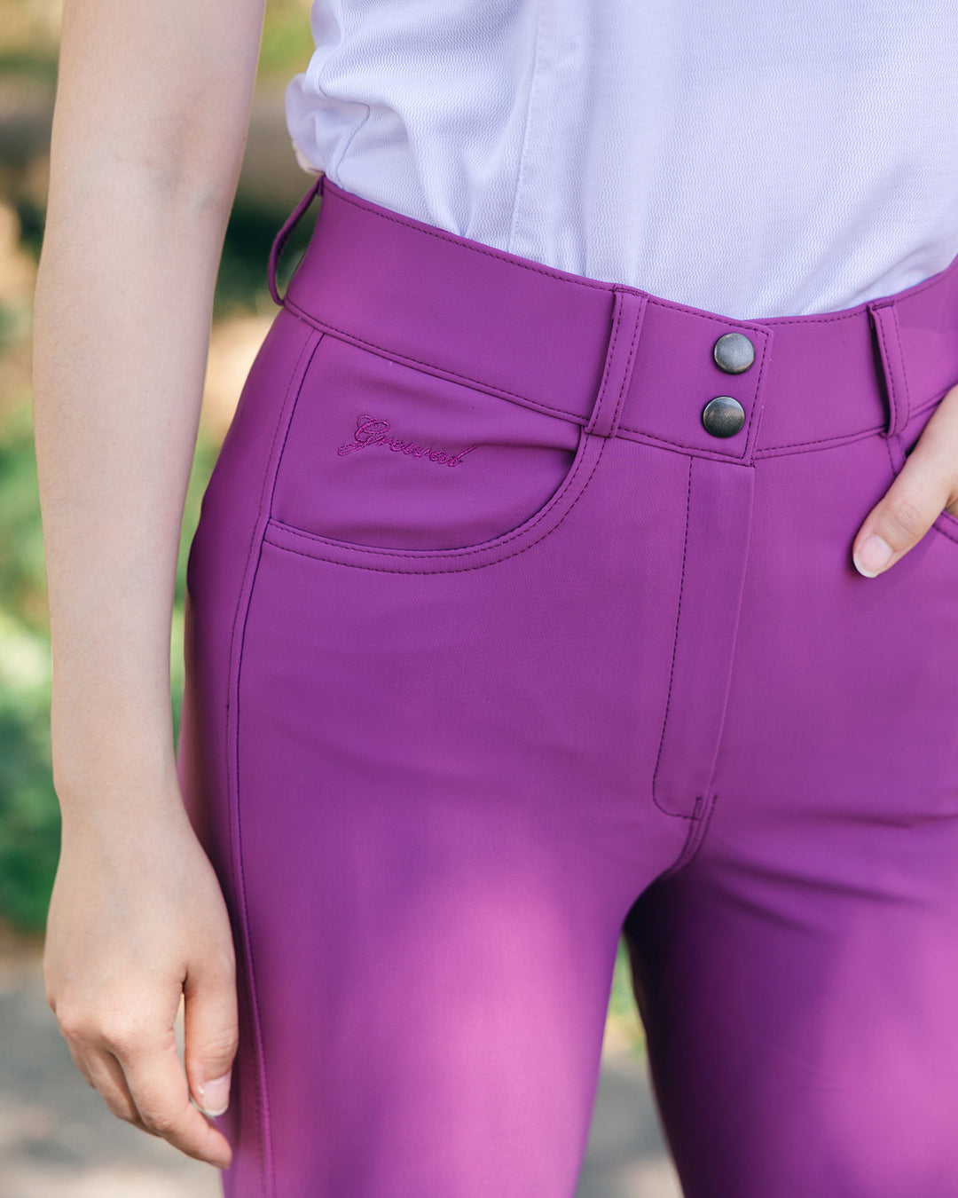 Bianca Breeches with Clarino Knee Patch
