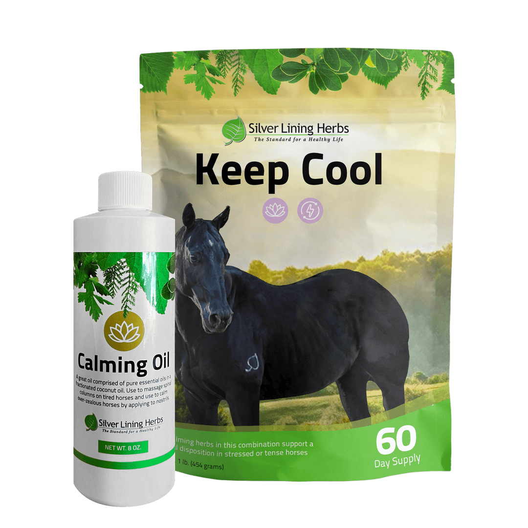 Calming Bundle for Horses Silver Lining Herbs