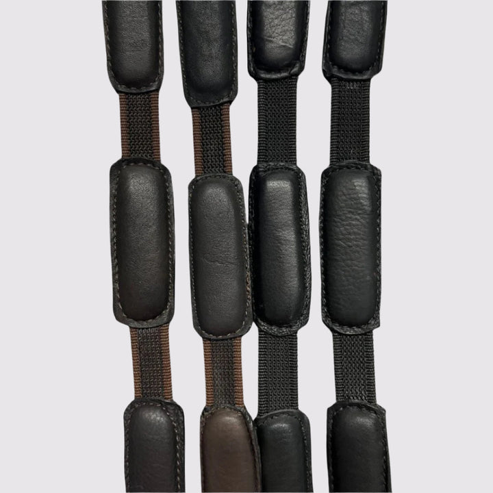 Comfort Connect Rein - Intermittent Padding for Equal Rein Length and Hand Support