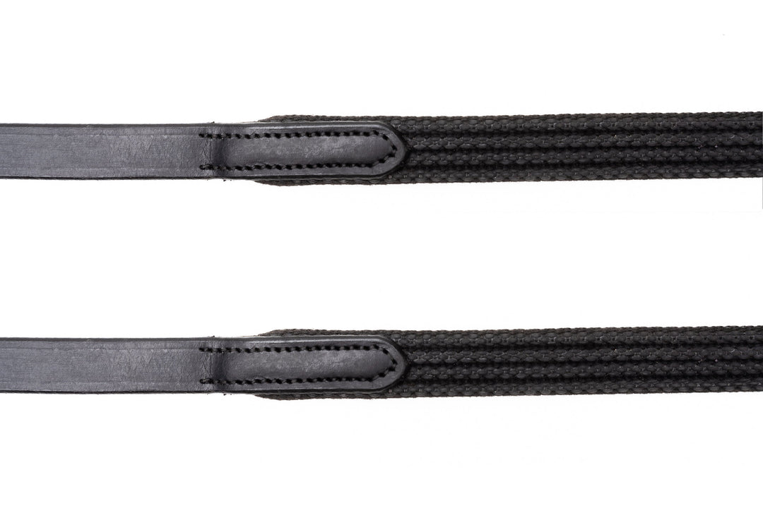 Sure Grip Rubber Rein with 1" Hand Stop CorrectConnect