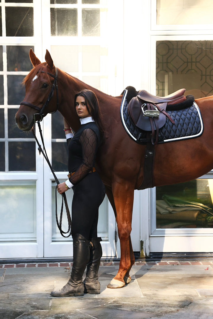 Saddle Pad | Black San Eligius