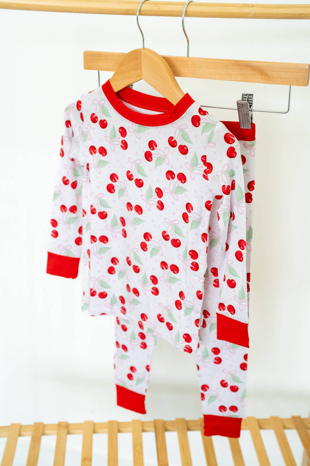 Cherry Coquette Two Piece Set Boosh Baby