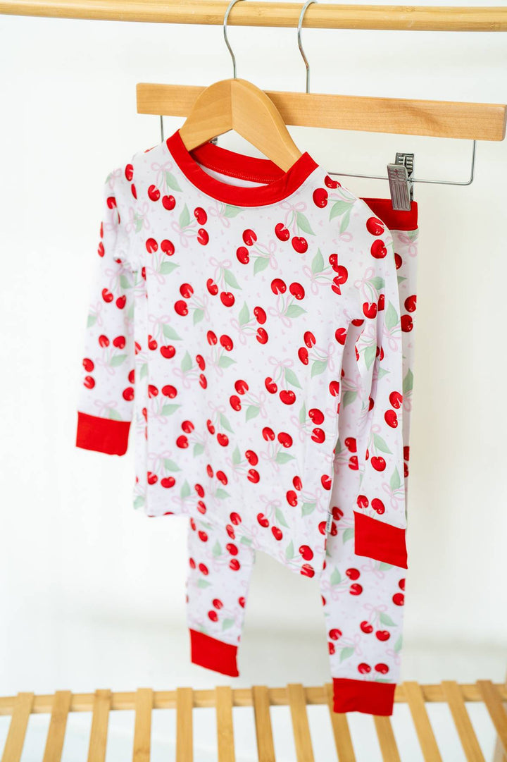 Cherry Coquette Two Piece Set Boosh Baby