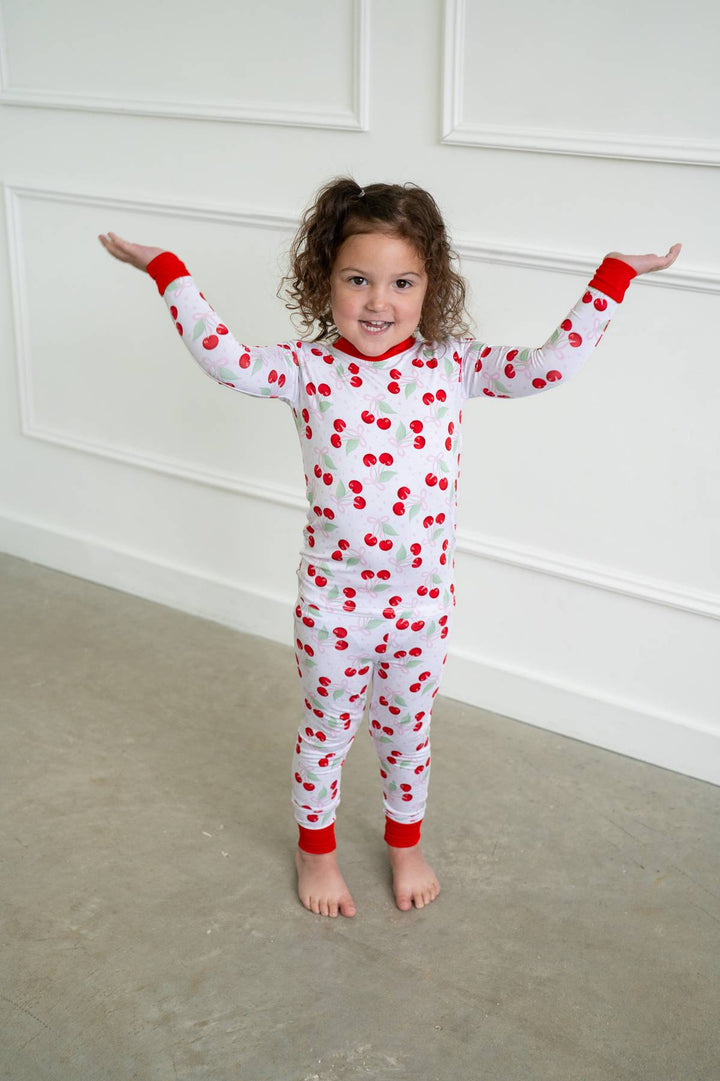 Cherry Coquette Two Piece Set Boosh Baby