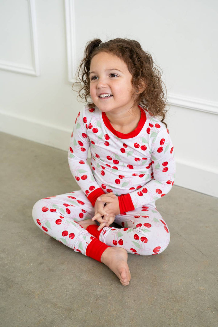 Cherry Coquette Two Piece Set Boosh Baby