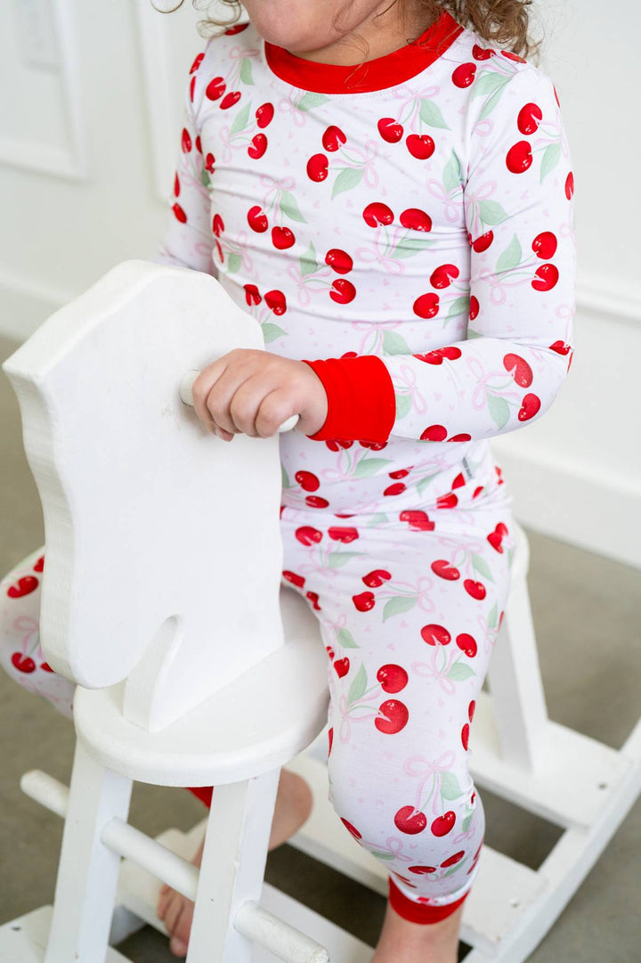 Cherry Coquette Two Piece Set Boosh Baby
