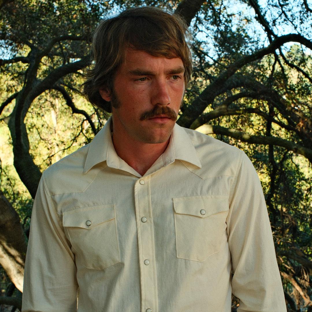 Alamo Men’s Cotton Pearl Snap Shirt