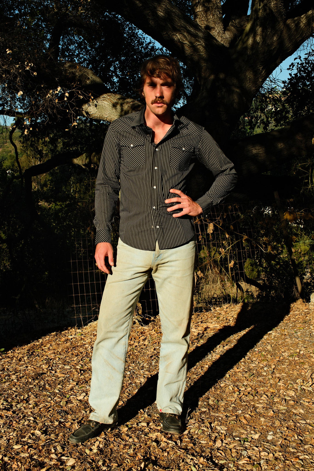 Ejecutivo Men’s Cotton Pearl Snap Shirt