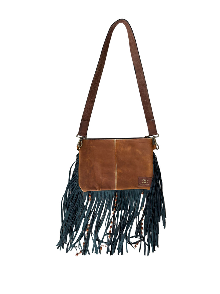 Howdy Tooled Leather Handbag