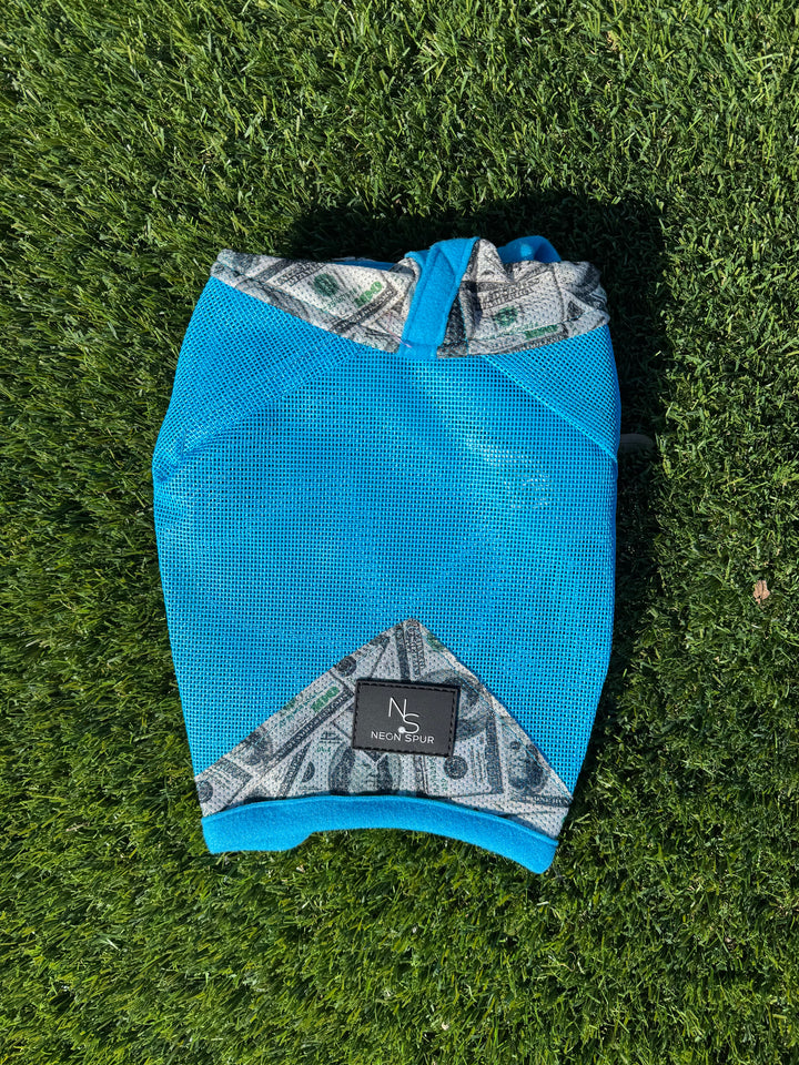 Entry Fees Fly Mask - Electric Blue