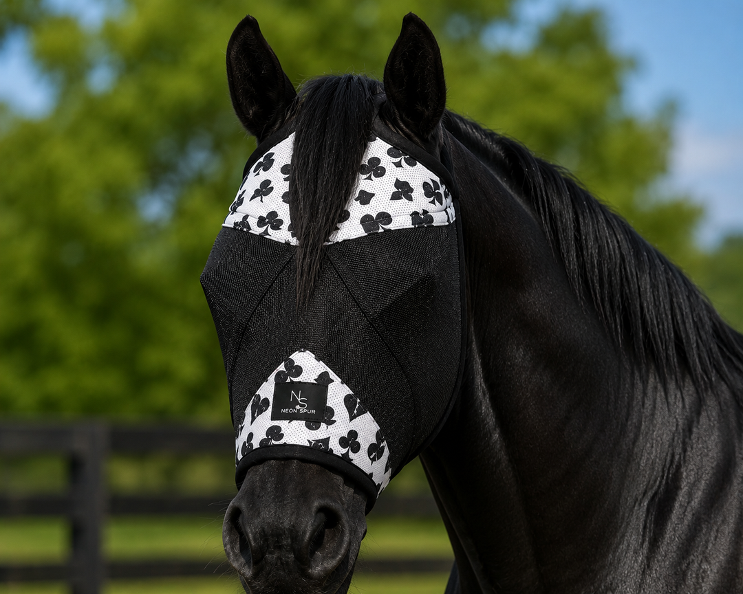 High Stakes Fly Mask Neon Spur