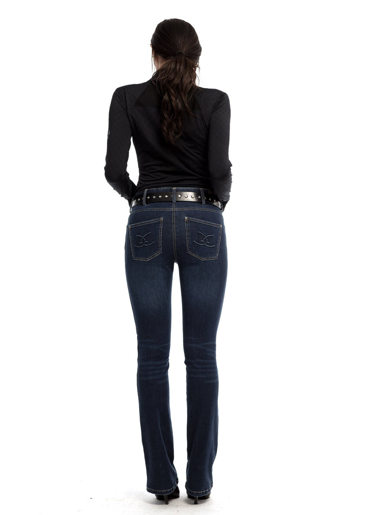 Equestrian Bootcut Jeans