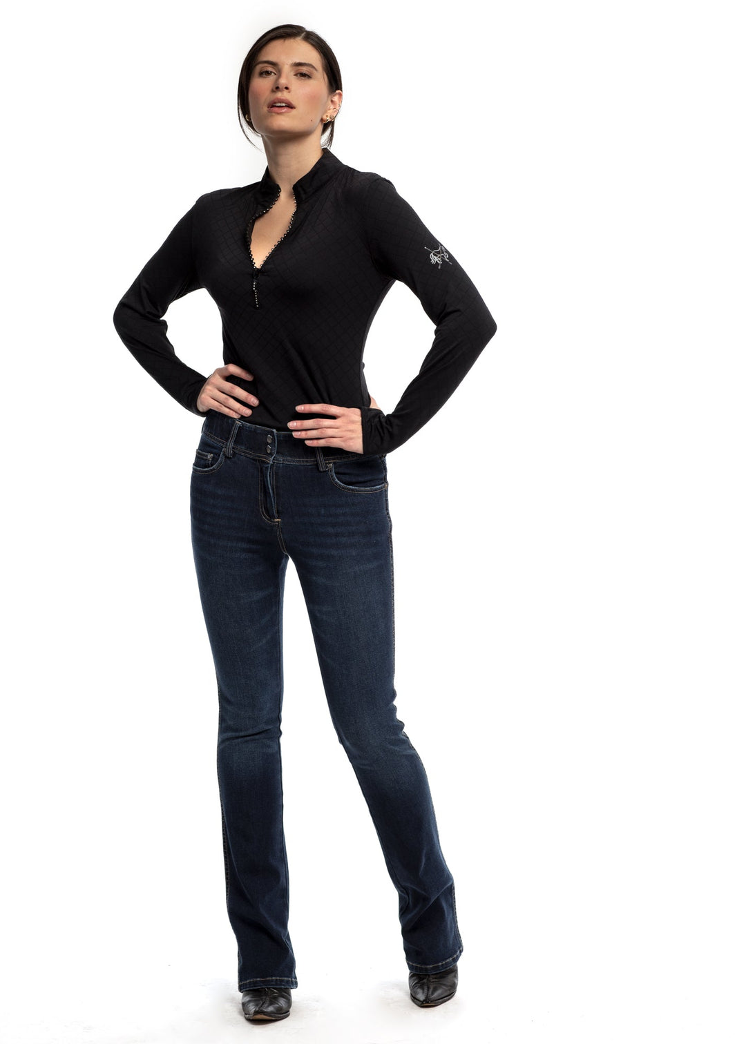 Equestrian Bootcut Jeans