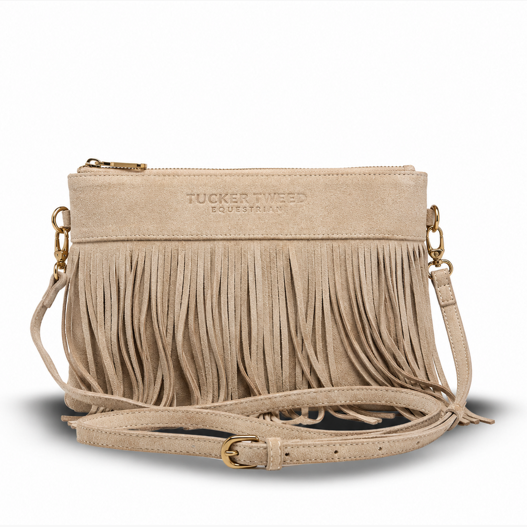 XL Wellington Wristlet Summer Fringe | Limited Edition Tucker Tweed Equestrian